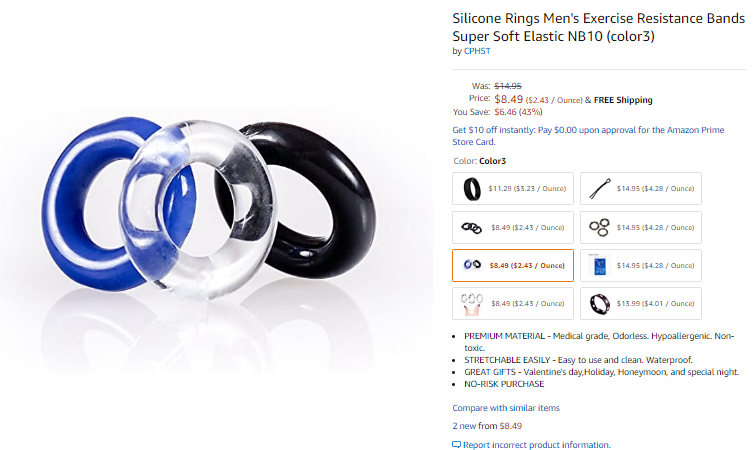 silicone rings - how to last longer in bed as a guy